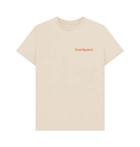 Oat Boardgamer Mens Tee Oat\/Orange