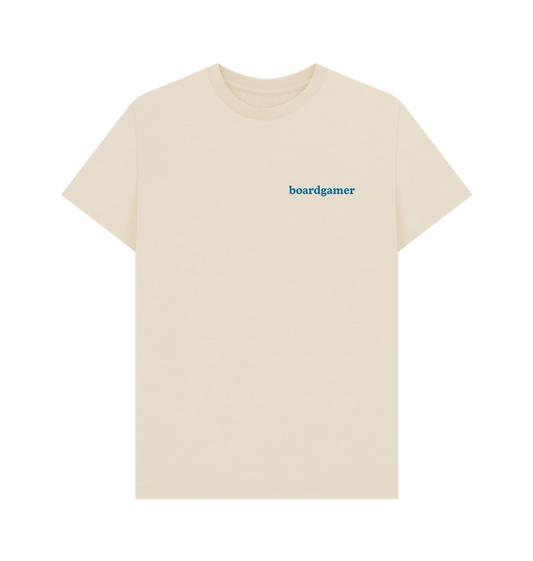 Oat Boardgamer Mens Tee Oat\/Blue