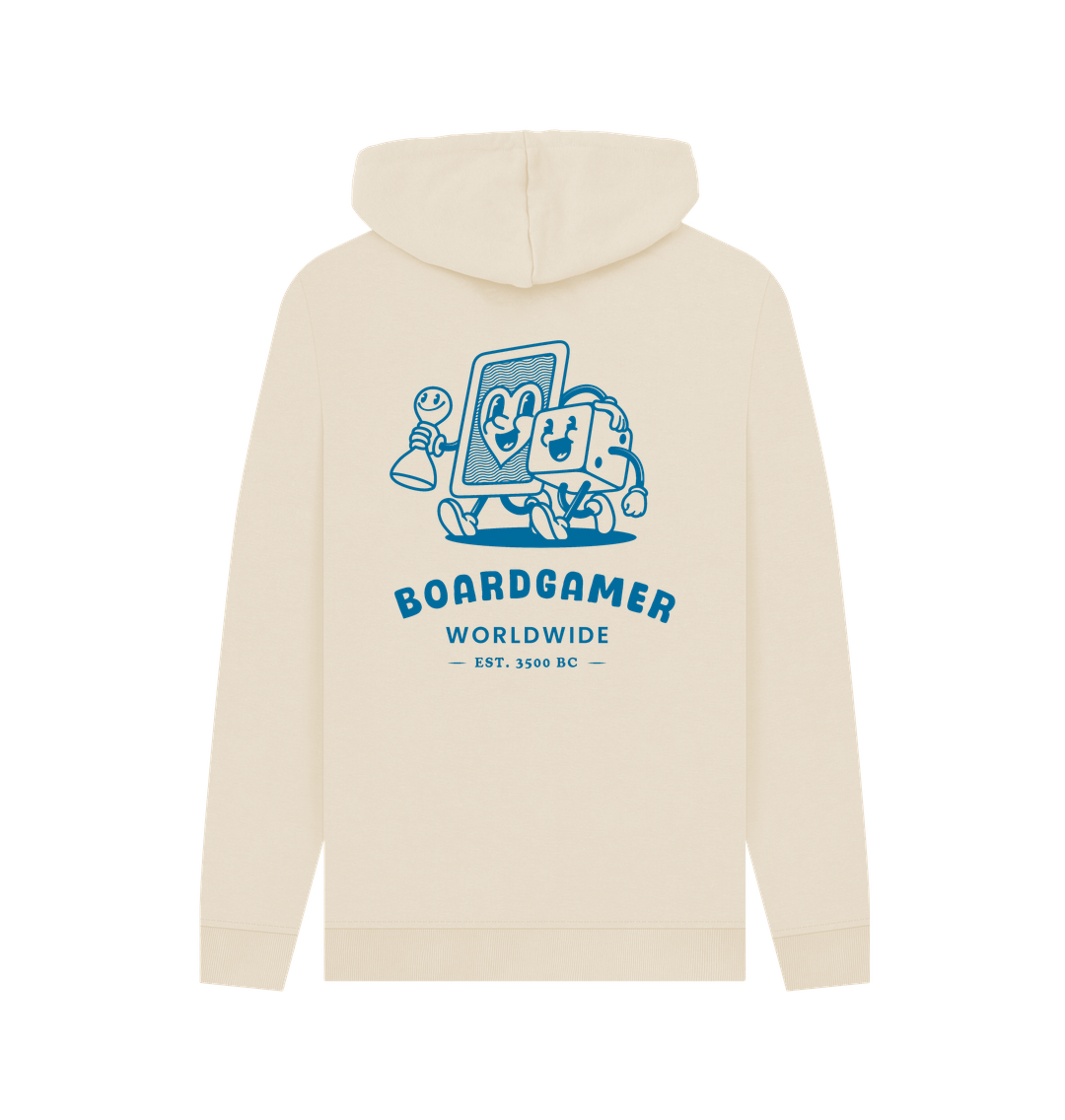 Boardgamer Oat/Blue Pullover Hoodie