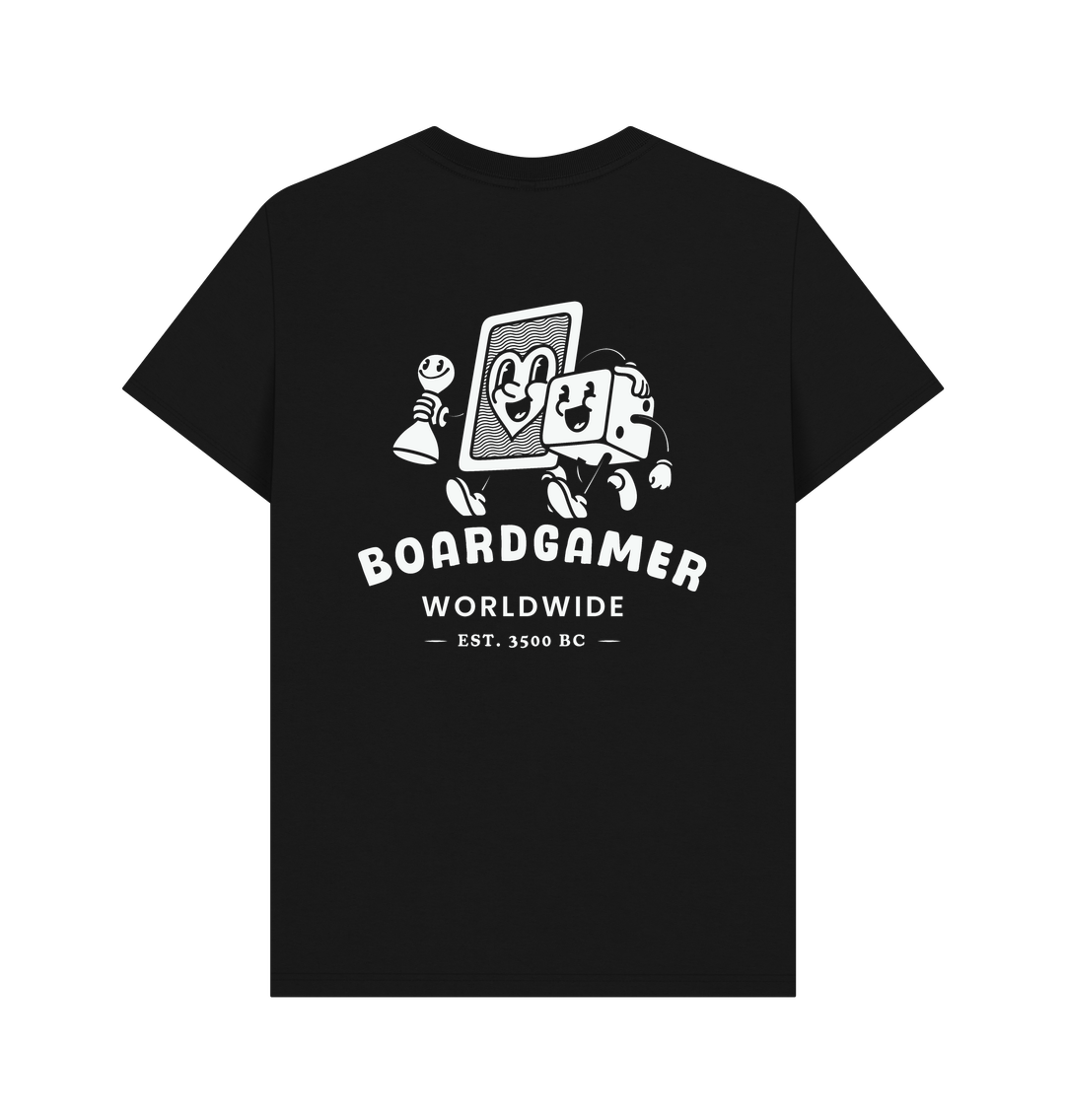 Boardgamer Mens Black Tee