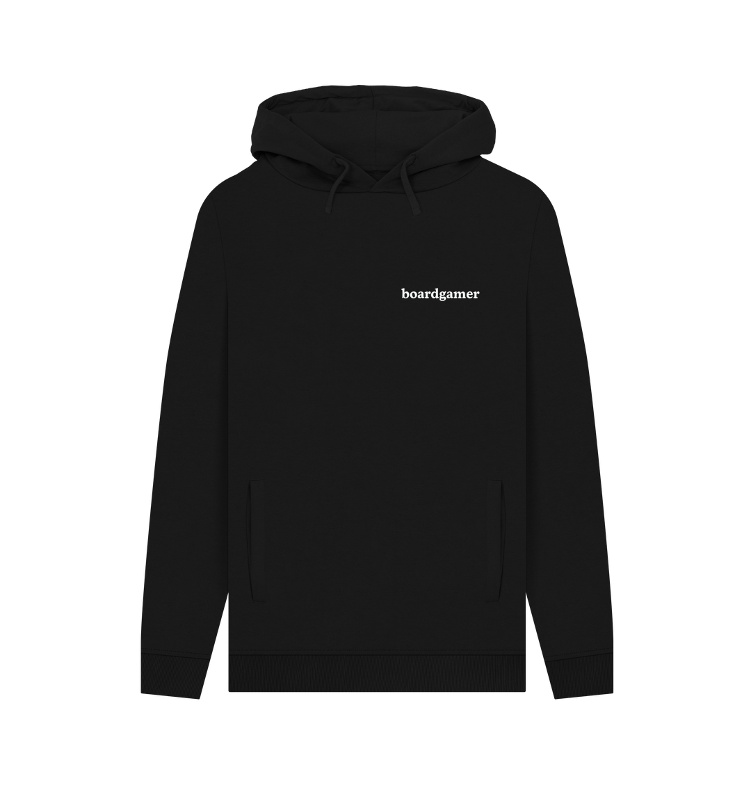 Black Boardgamer Black\/White Pullover Hoodie