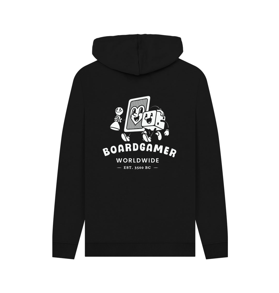 Boardgamer Black/White Pullover Hoodie